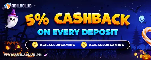 AgilaClub Cashback Promo: Get 5% on Every Deposit