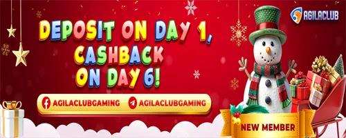 AgilaClub New Player Daily Sign-In Reward: Cashback on Day 6