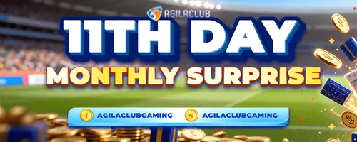AgilaClub Monthly 11th Day Reward Event – Unlock Surprise Bonuses Every Month